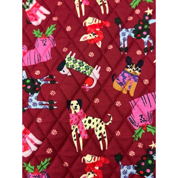 Vera Bradley Holiday Hounds Essential Grand Tote, NWT - Picture 4 of 5